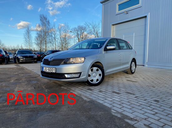 PĀRDOTS - Skoda Rapid 1.6 TDI Manuālā 2014